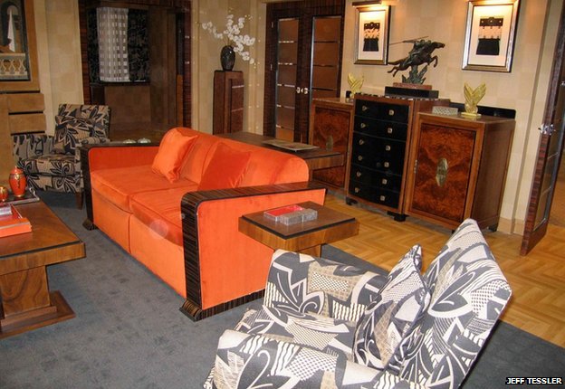 art deco lakás poirot