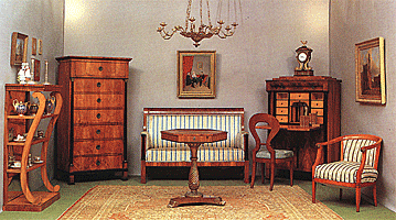 biedermeier bútorok